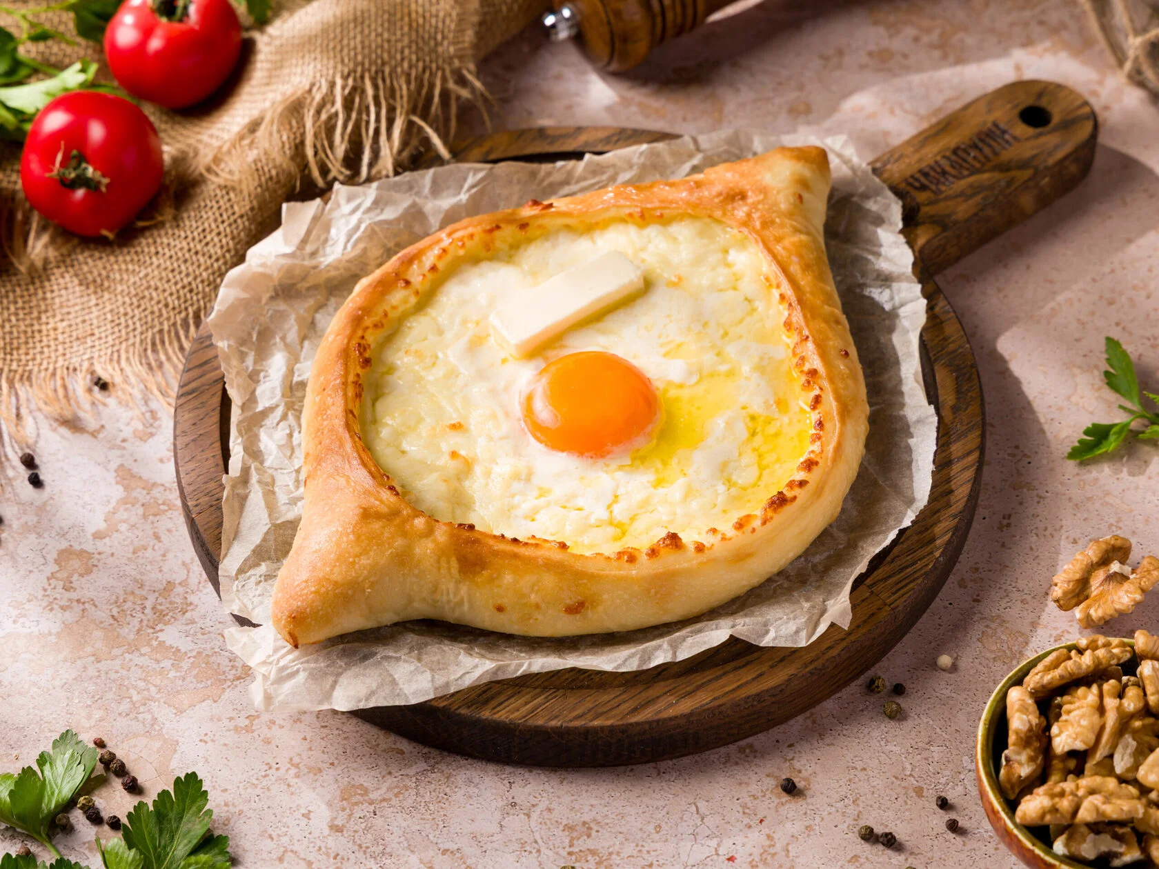 Хачапури по-аджарски